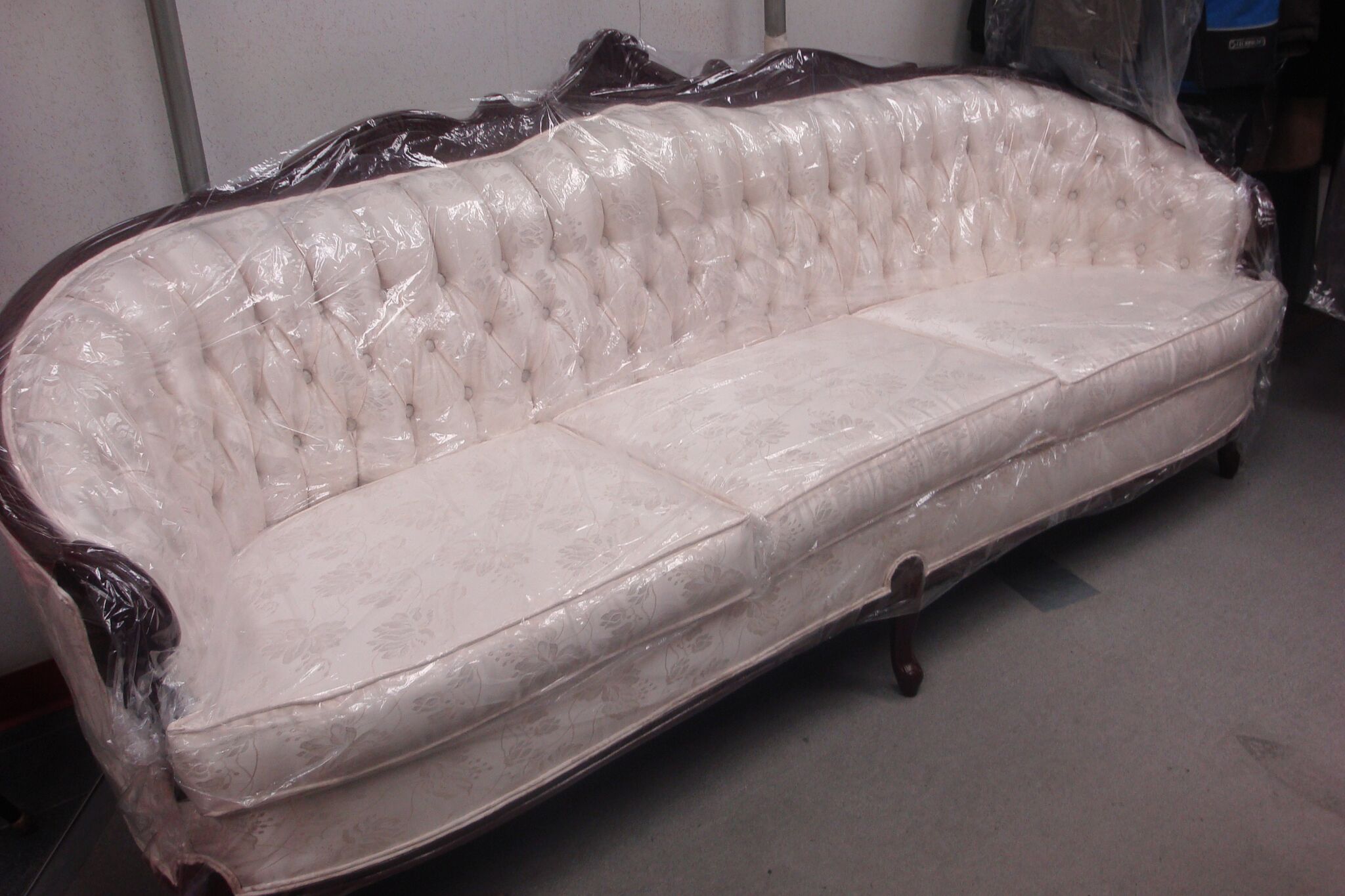 Antique Sofa Re-cover by Ace Upholstery